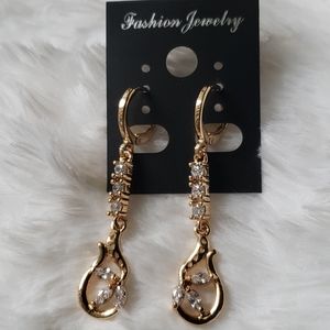18K Yellow gold filled earrings